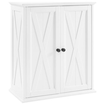 Clifton Stackable Pantry Distressed White