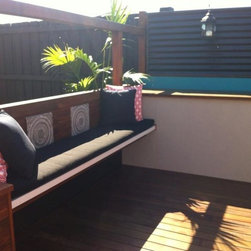 Custom made outdoor cushions - Throws