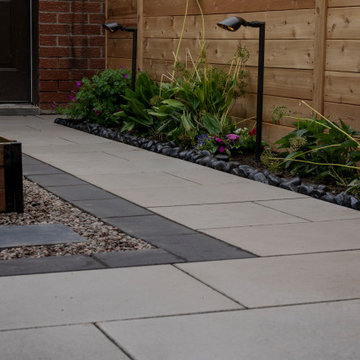 Custom Cedar Privacy Fence, Pergola & Backyard Landscape Transformation
