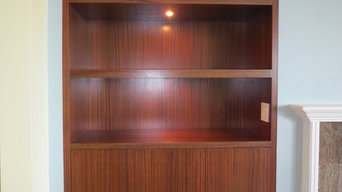 Quarter Sawn Sapele Built-ins