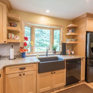 Bear Lake Craftsman Kitchen