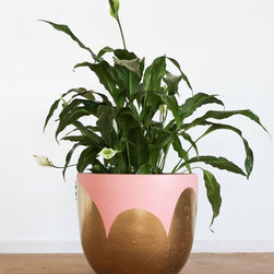 Pop & Scott Pink 'Pot of Gold' Pot | Pop & Scott - Indoor Pots And Planters