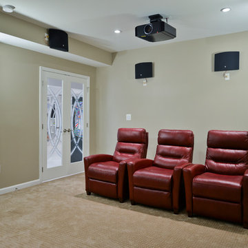 Magnificent Basement Remodel that a Family in Chantilly VA Loves!