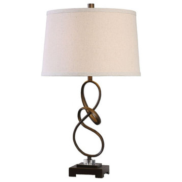 1 Light Table Lamp - 16 inches wide by 14 inches deep - Table Lamps