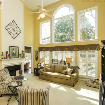 Incredible Living Room with Beautiful New Windows - Renewal by Andersen Georgia