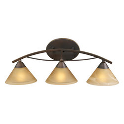 Elk Lighting - Elysburg 3-Light Vanity - Bathroom Vanity Lighting