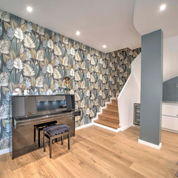 Rénovation complète d'un rez-de-chaussée d'un appartement triplex