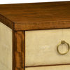 Ivory Shagreen Double Chest of Drawers