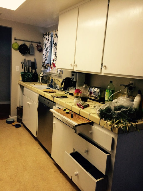 1970s galley kitchen