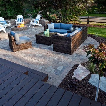 One patio, two outdoor living spaces