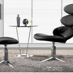 Petal Lounge & Ottoman - Armchairs And Accent Chairs