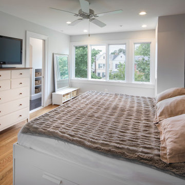 Seamless Third Story Addition to Glover Park DC Rowhouse
