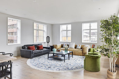 Scandi living room in London.