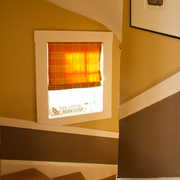 West Newton Hill Home back staircase