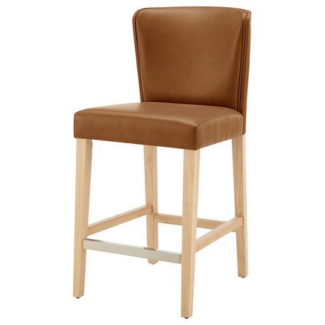 Albie PU Counter Stool, Casa Caramel