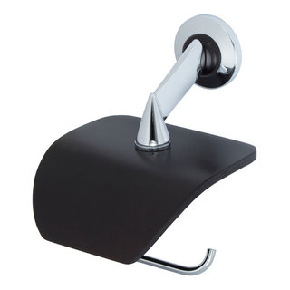 DW 740, Modern Toilet Paper Holder in Polished Chrome