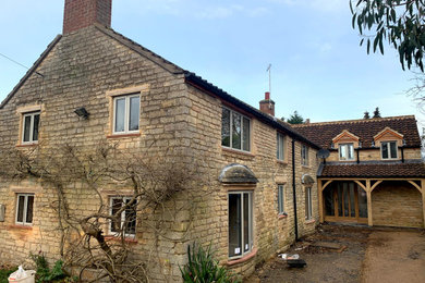 Inspiration for a traditional house exterior in Cambridgeshire.