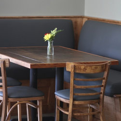 Table Top made from Reclaimed Pine Baseboards - Table Tops And Bases