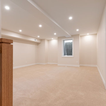 Finished Basement Recreation Room