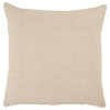 Vibe Neutra Light Taupe Geometric Poly Throw Pillow 18"