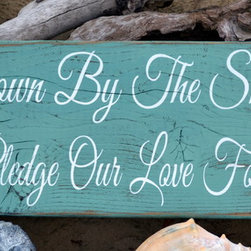 Handcrafted Beach House Decor Signs - Products