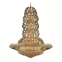 Elegant Lighting - Elegant Lighting 2908G48G/EC Chandelier Sirius - Chandeliers