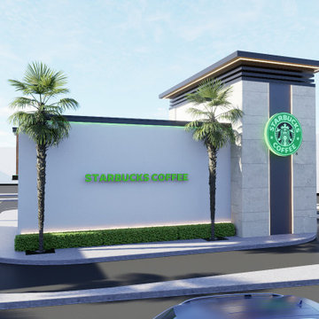 Retail and Restaurant Rendering - Starbucks, QSR and Storefronts