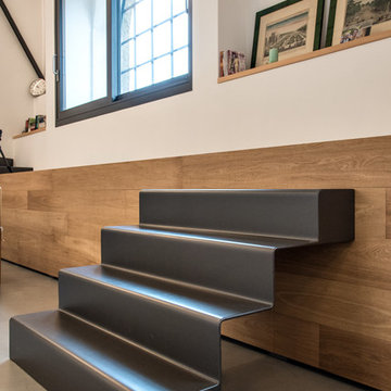 Steel Kitchen in Loft