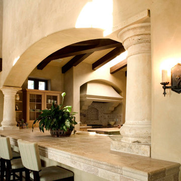 Travertine Columns, Tiles