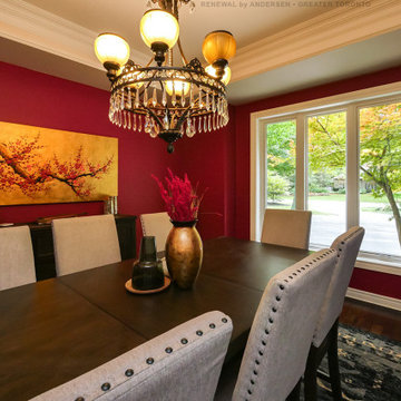 New White Windows in Stylish Dining Room - Renewal by Andersen Greater Toronto