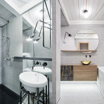 El minimalismo en un baño de diseño