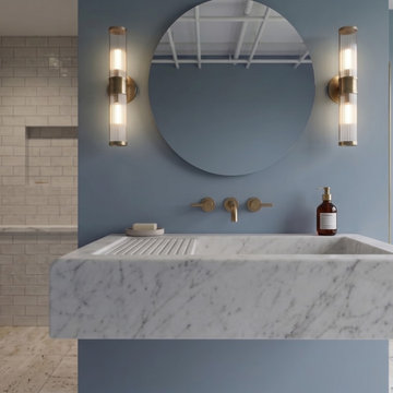 Classic Carrara Marble Sinks | Essential Italian Stone Collection
