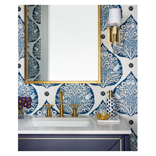 Claremont - Transitional - Powder Room - Chicago - by Dual Concept ...