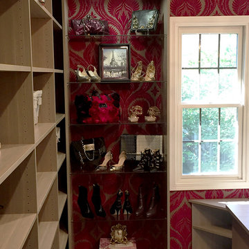 Totally Custom Walk-in Closet