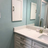 Fruitville Shaker Style Frameless Recessed Wood Bathroom Medicine Cabinet, 14x22, Unfinished