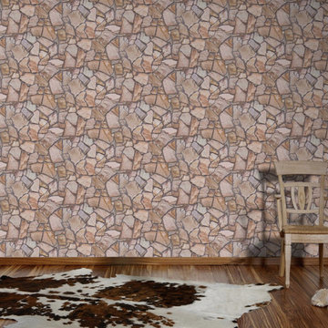 Brick Wallpaper Accent Wall