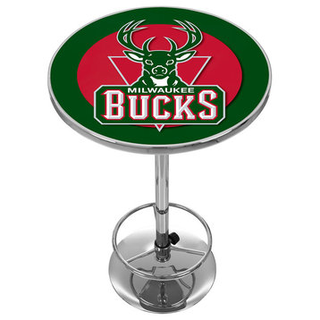 Bar Table - Milwaukee Bucks Logo Bar Height Table