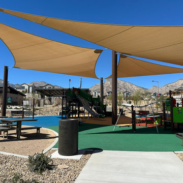 Picnic Tables at Play