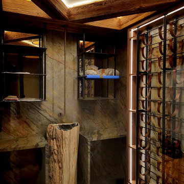 Agencement d'un chalet à Megève