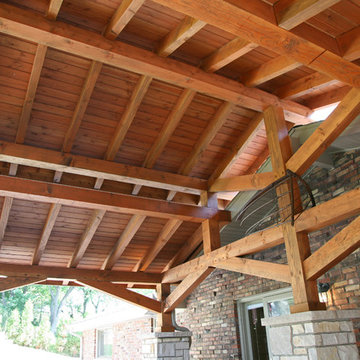 Booth Lake Portico & Exterior Remodel