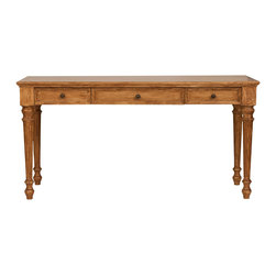 Custom Oak Desk - Desks And Hutches