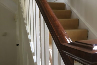 Design ideas for a traditional staircase in Essex.