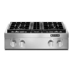 Jenn-Air 30" Pro-style Gas Rangetop, Stainless Steel | JGCP430WP - Cooktops