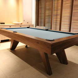 Custom Billiards Table with Poker Conversion Top - Game Tables