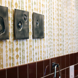 Amoebas tile arrays - set of three - Paintings