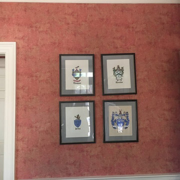 Decorative painting - Existing wall paper