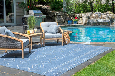 Patio - transitional patio idea in New York