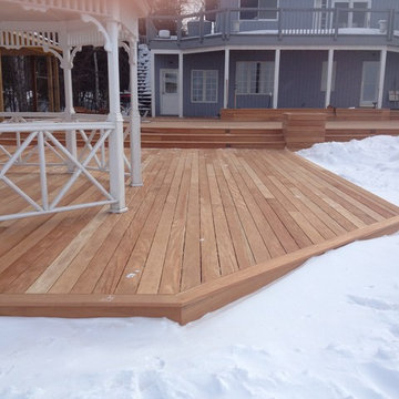Fijian Genuine Mahogany Deck - Collingwood Ontario