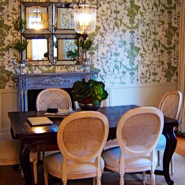 Westport, CT Shabby Chic Dining Room