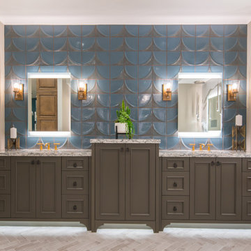 #6 - Precision Design Source - Transitional Bathroom Vanity (30426-6)